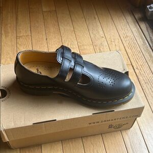 Dr. Martens Black Double Strap Mary Jane’s  Shoes